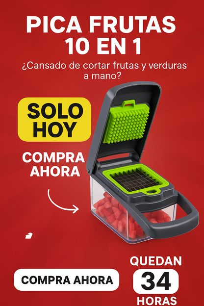 ⭐ Pica fruta y verdura + Kit  gratis ⭐